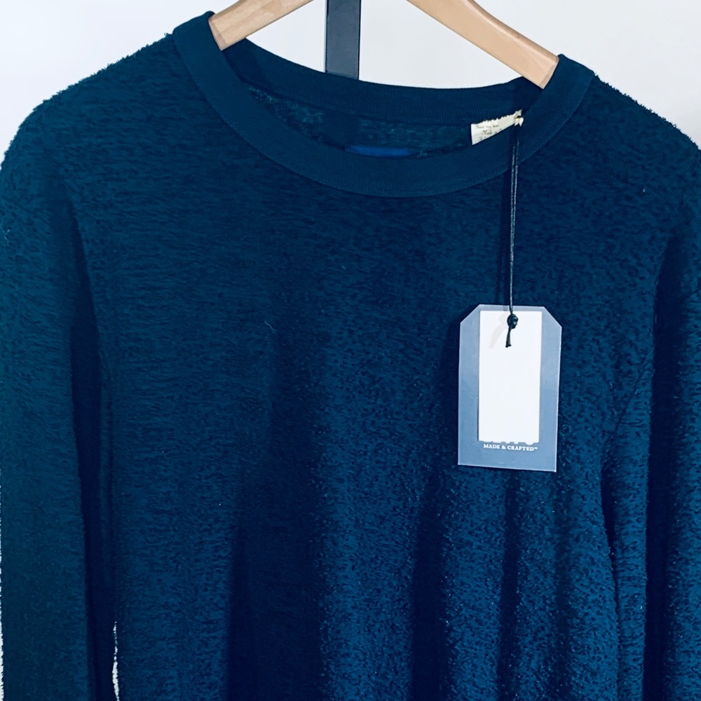 Levi's Made and Crafted Blue Sweater NWT